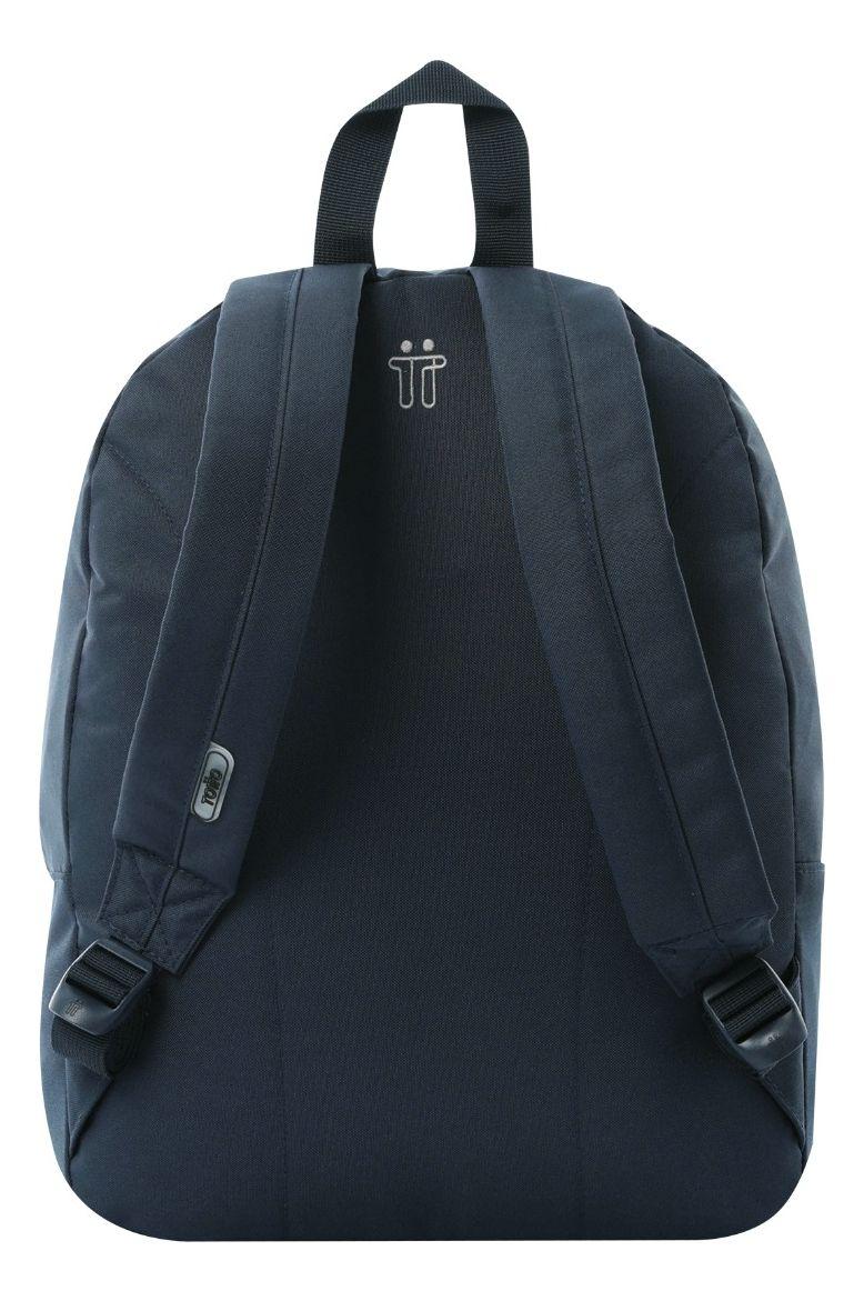 Mochila Escolar Totto Pack X2 + Estuche Multiuso Kalex Azul-3