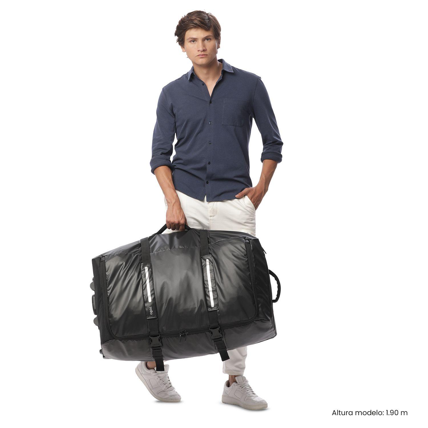 Maleta de Viaje 23 Kg Green Code Bodega Negra Totto-2