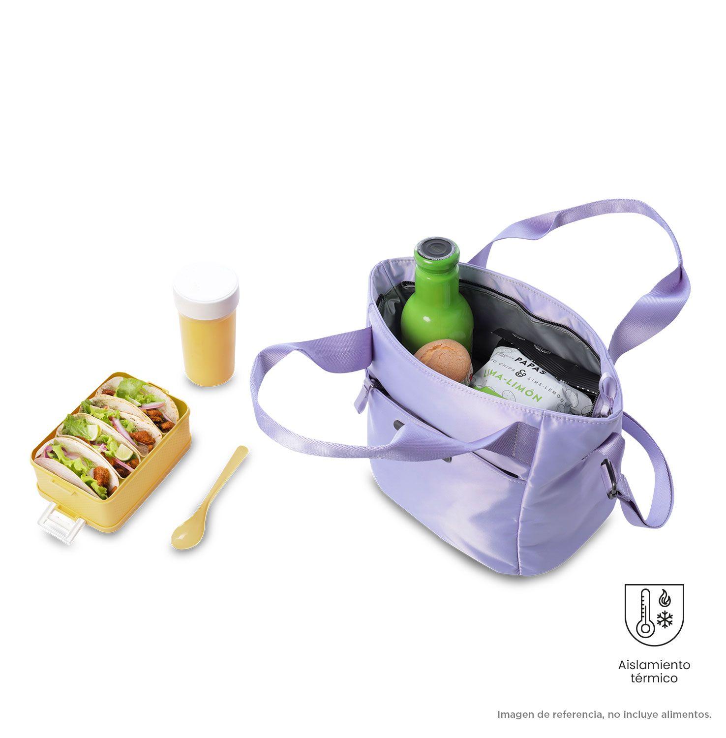 Lonchera Ejecutiva Bel Térmica Morada Totto-2