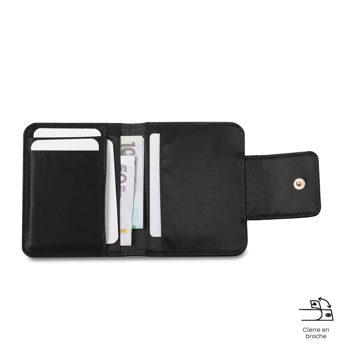 Portadocumentos Bel con RFID Blocker Negro-3