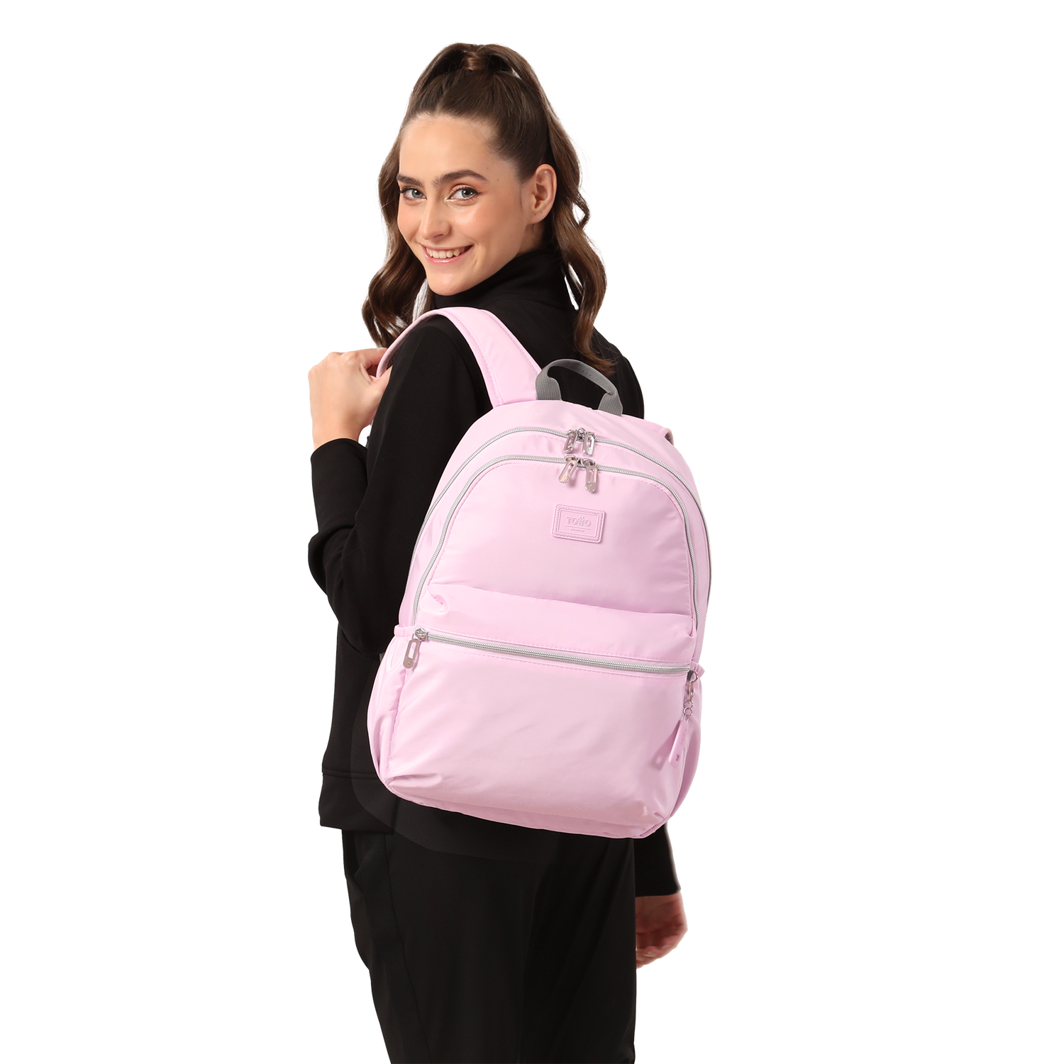 Mochila Mujer Aynatto Rosado Cherry Blossom-4