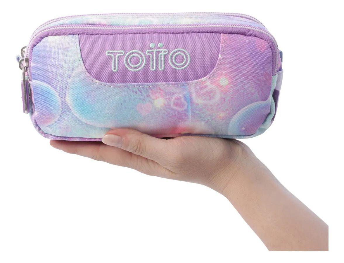 Estuche Escolar Pequeña Para Mujer Sobre Morado-2