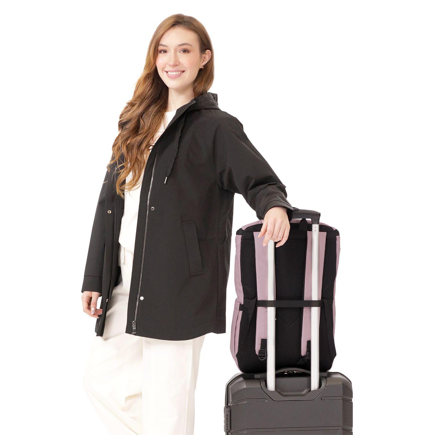 Mochila Ejecutivo Porta PC 15" Rap Rosado Mujer-5