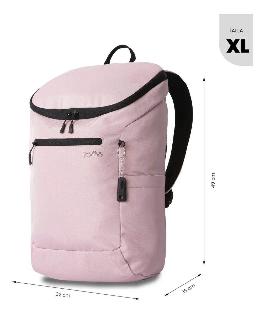 Mochila Ejecutivo Porta Pc 15  Rap Rosado Mujer-2