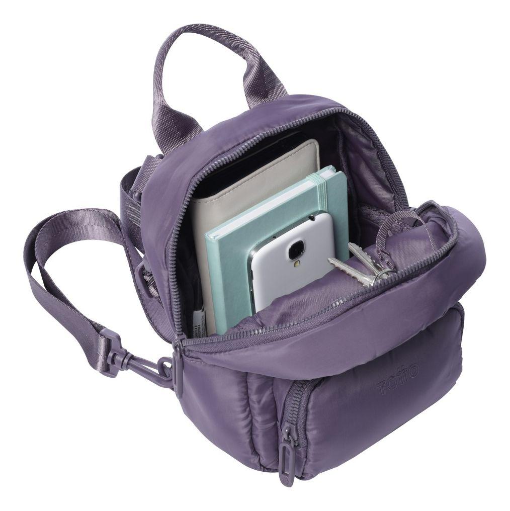 Mochila Urbana Totto Classic Yuen 3 en 1 Compacta y Liviana-3