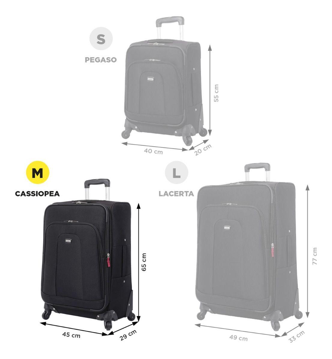 Totto Maleta Viaje 20 Kg Equipaje Mediana Ruedas 360 Adm002-2