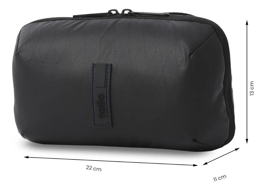 Organizador De Baño Para Viaje Deploy Negro-2