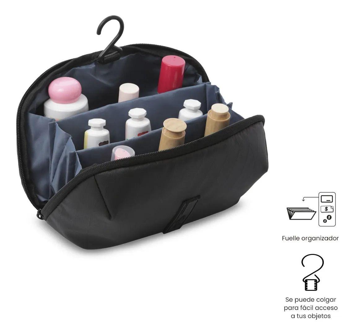 Organizador De Baño Para Viaje Deploy Negro-3