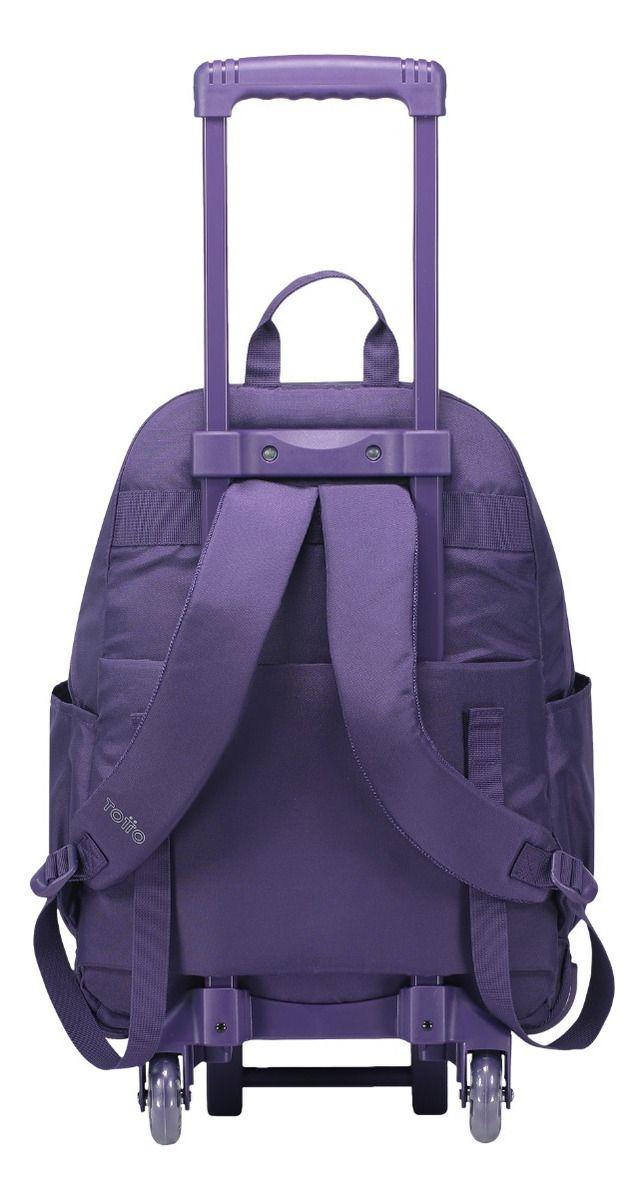 Mochila Urbana Notebook Escolar Ruedas Totto Classic Trik-2