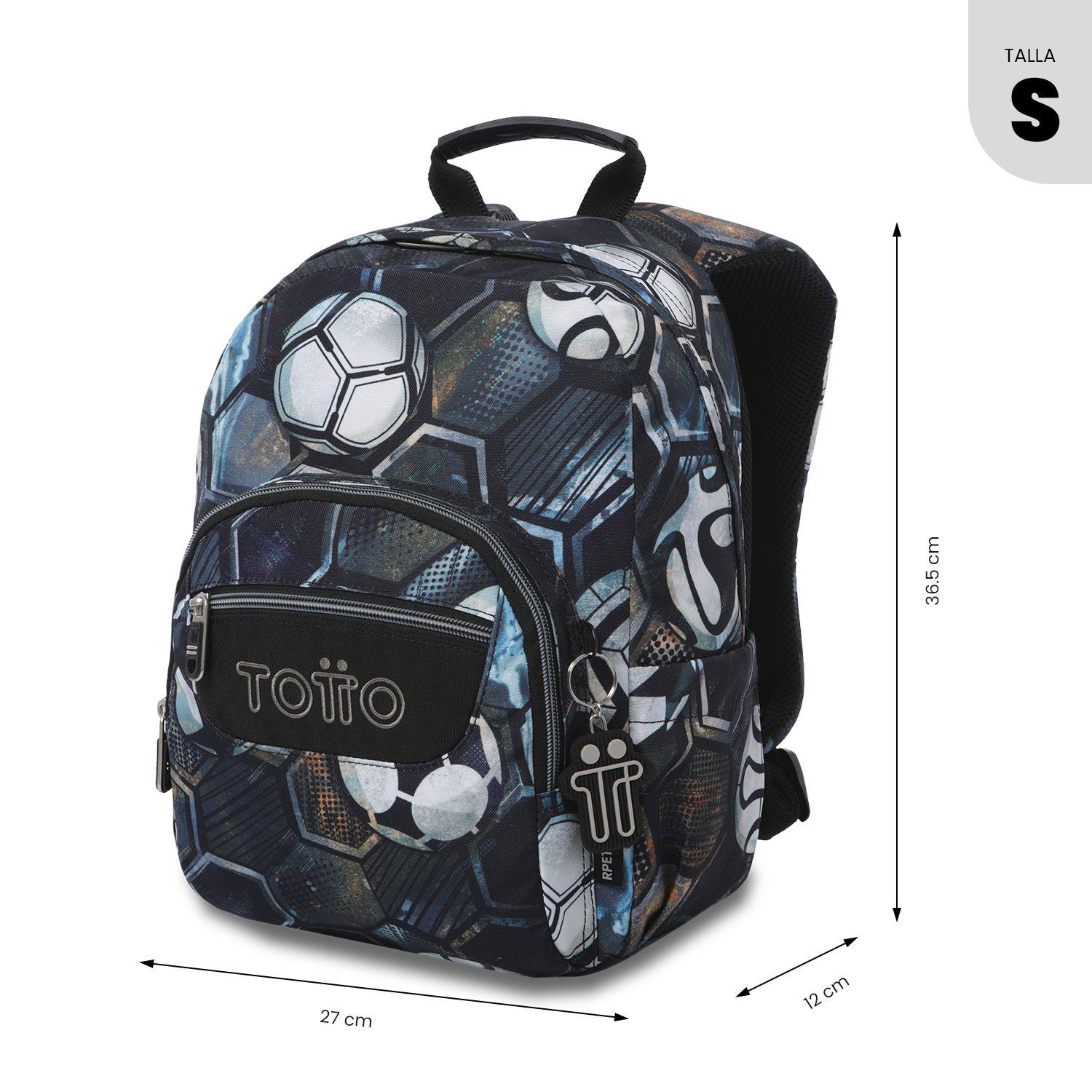 Mochila Escolar Juvenil Porta Tablet 10  Tempera Negro-2