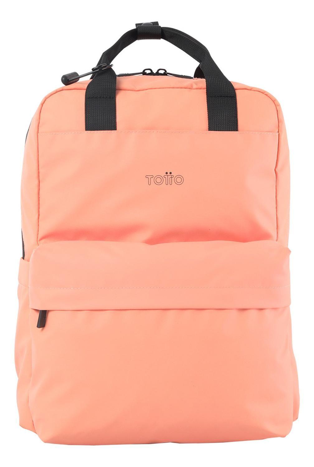 Mochila Mujer Totto Billy Naranja Cantaloupe-0