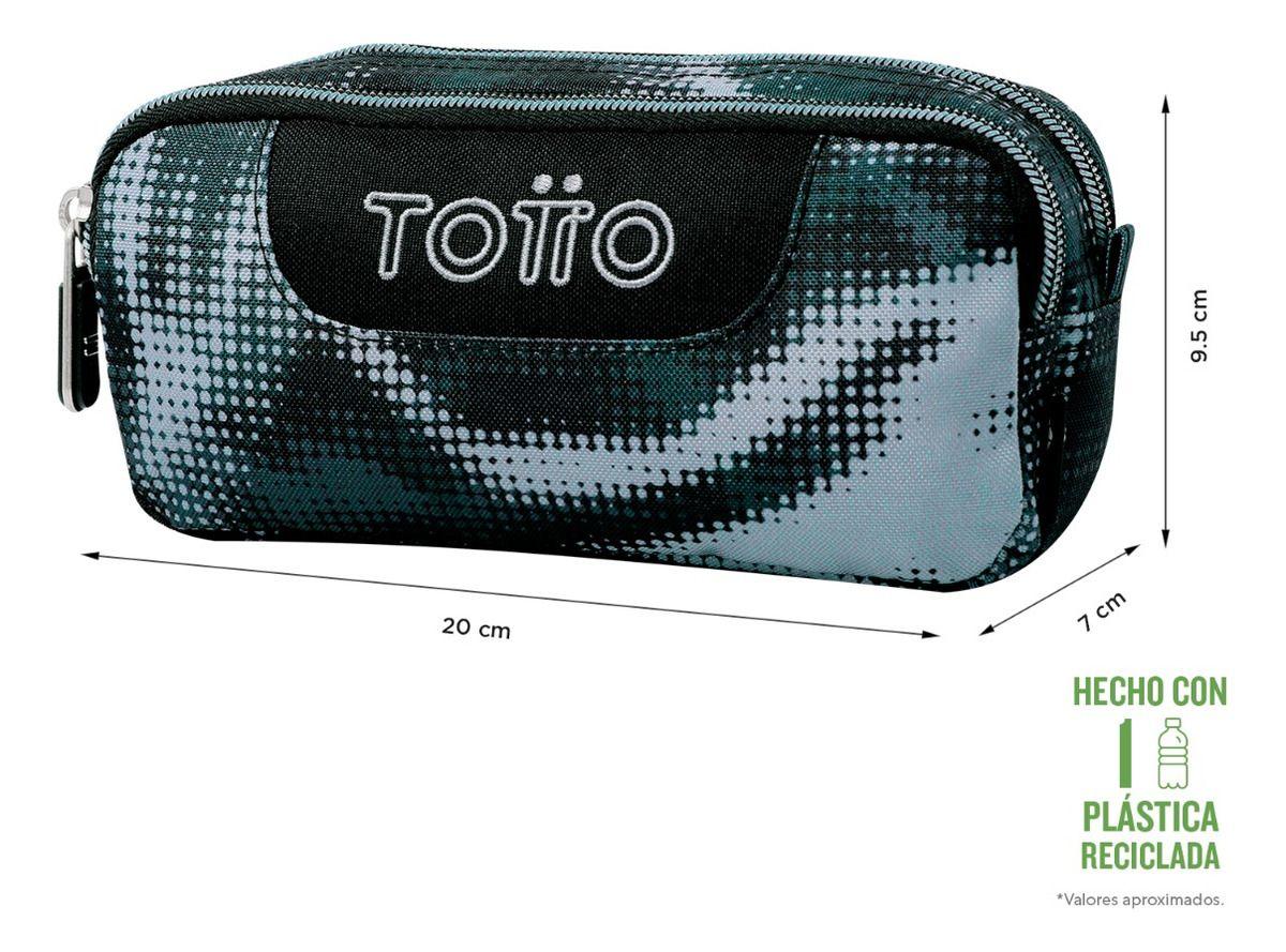 Totto Estuche Escolar para Lapices Rpet Impermeable Eco00351-1