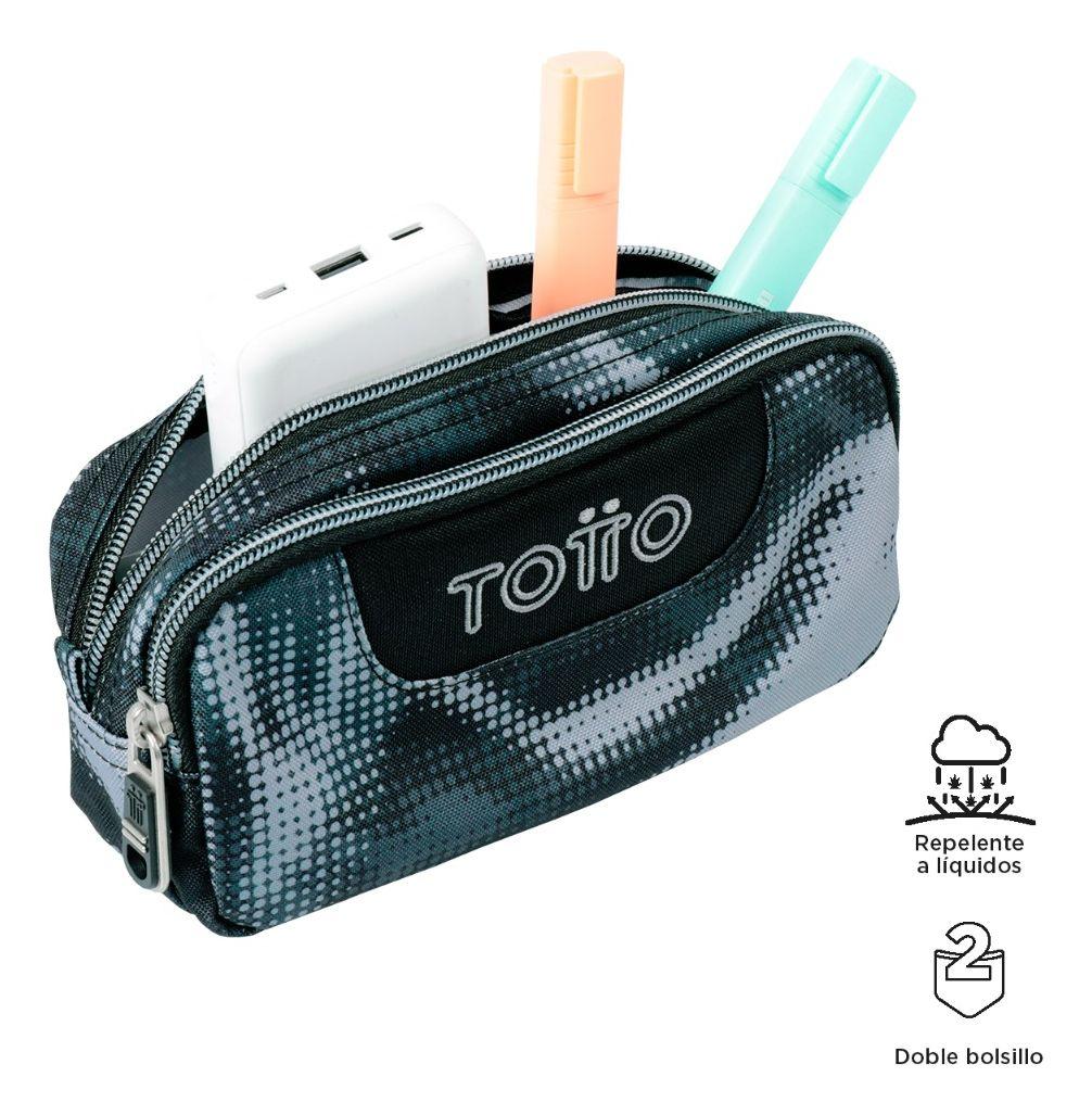 Totto Estuche Escolar para Lapices Rpet Impermeable Eco00351-2