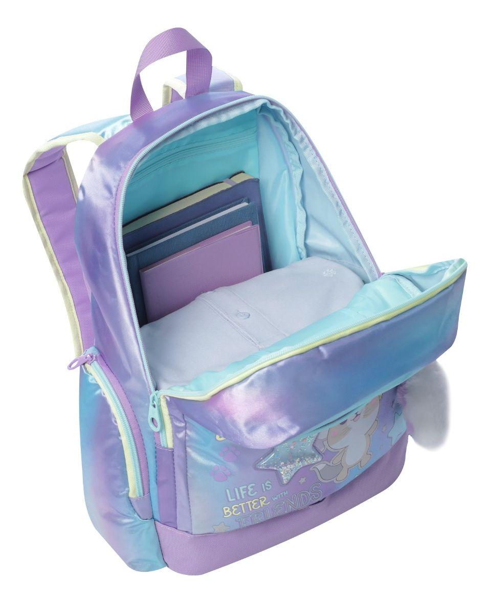 Mochila Escolar Infantil Totto Classic Friends Rpet 14 Niña-3