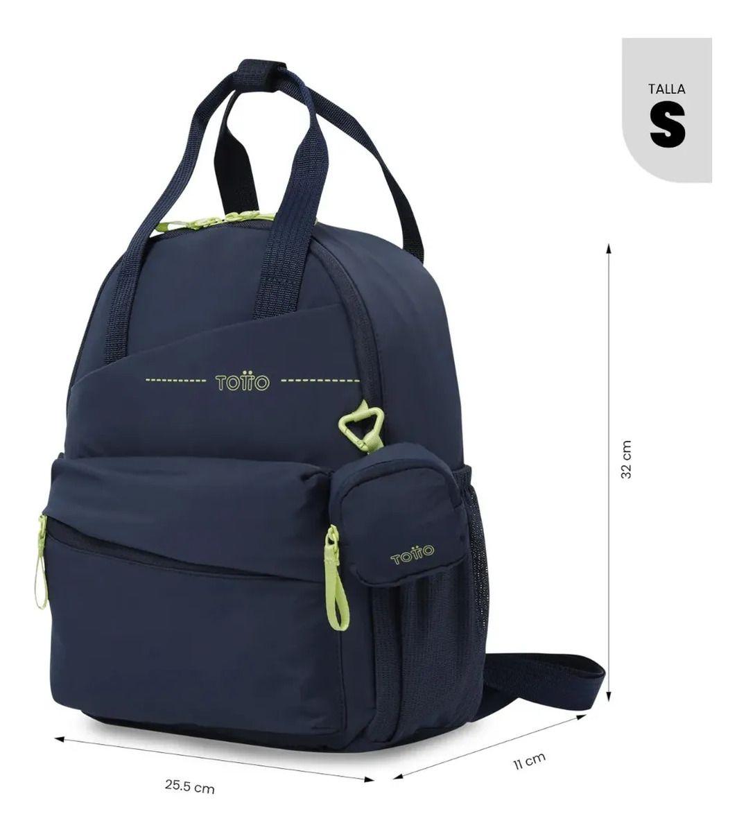 Mochila Universitario Porta Tablet 10  Suzuka Azul Mujer-2