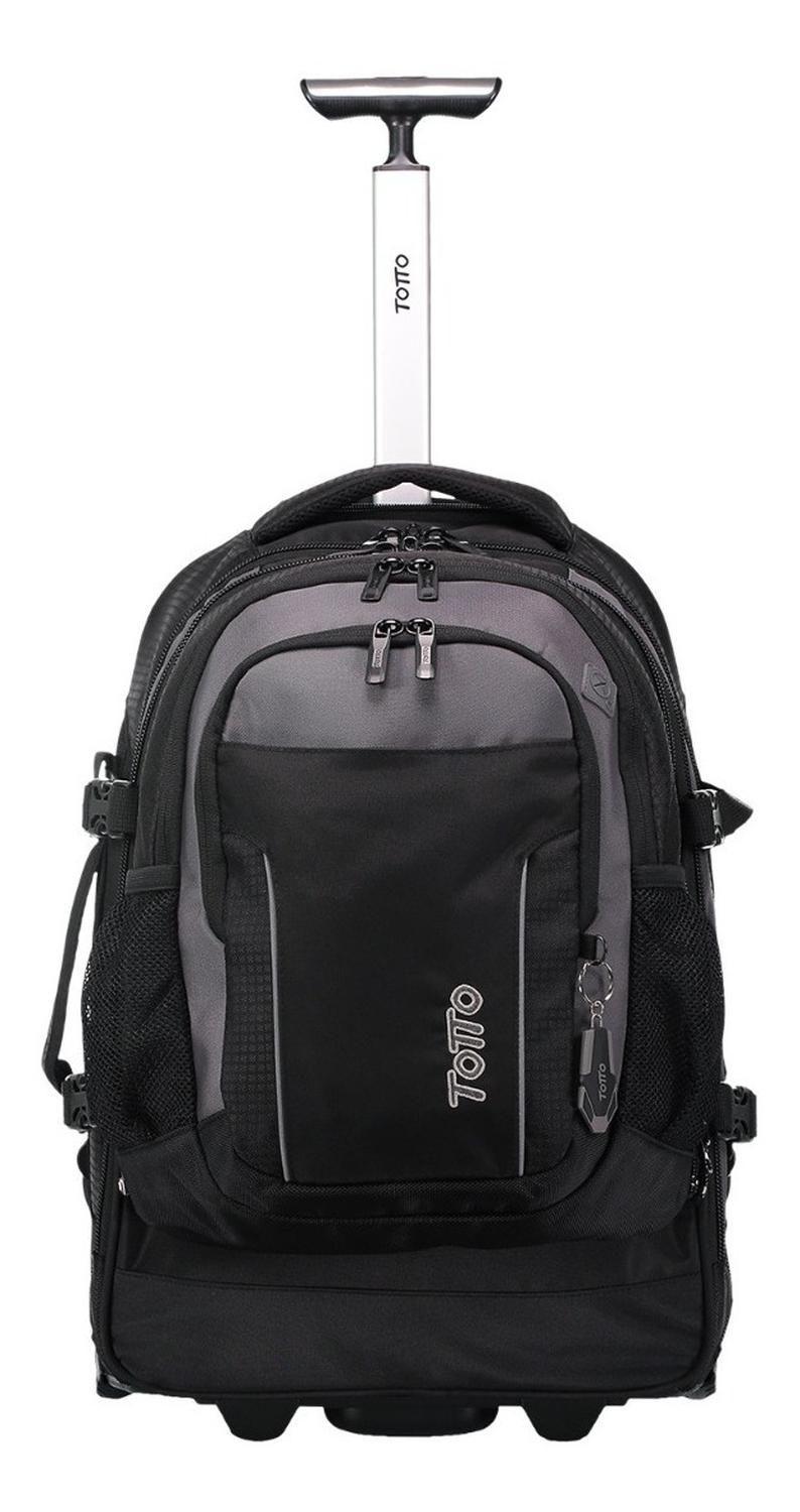 Mochila Con Ruedas Viaje Boroz Negro-0
