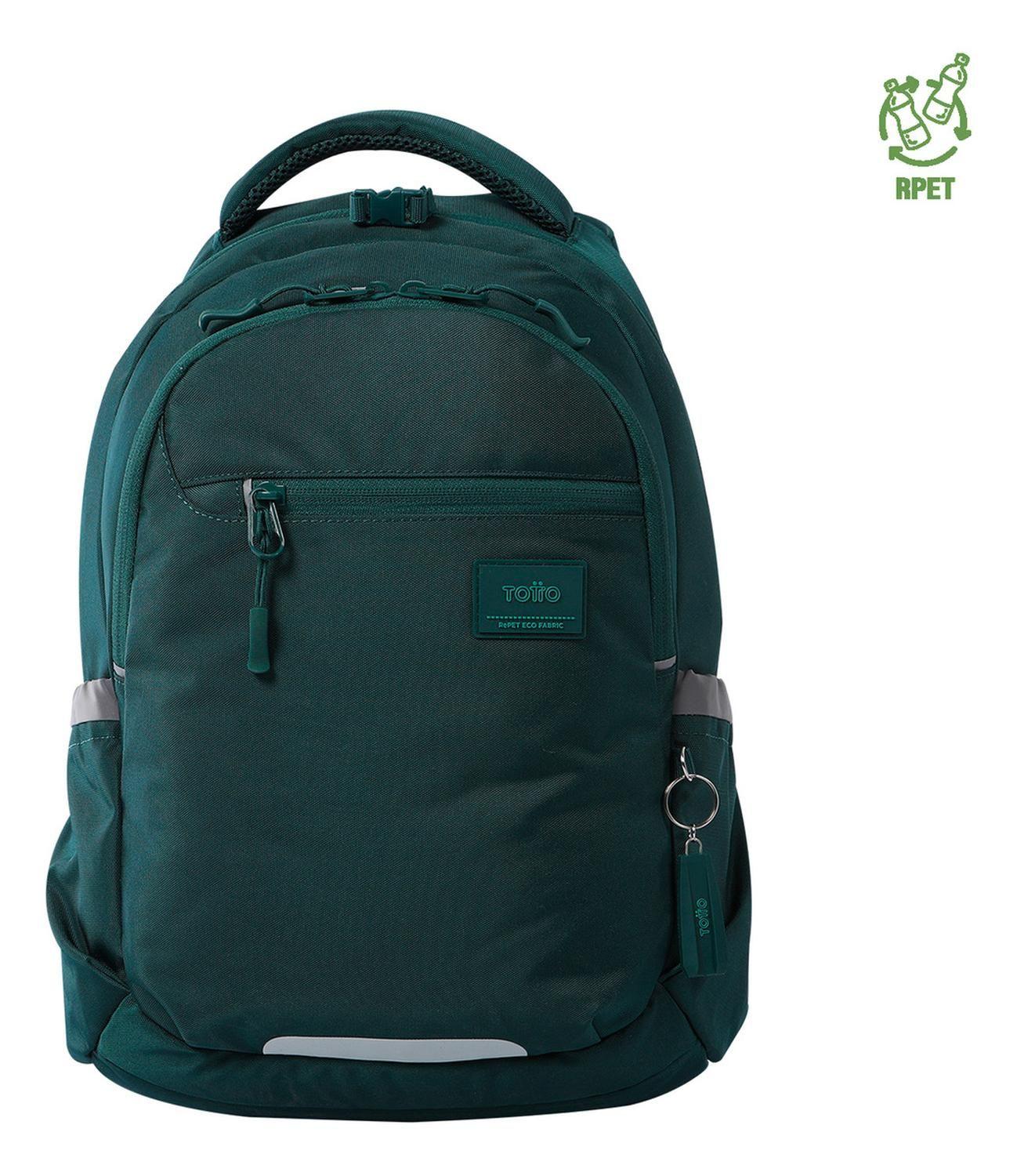 Mochila Ejecutiva Hombre Totto Misisipi Verde Bistro Green-0