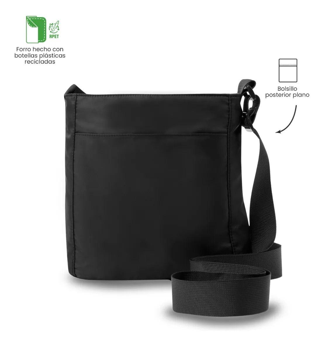Bolso Para Mujer Supiori Tipo Crossbody Pequeño Negro-3