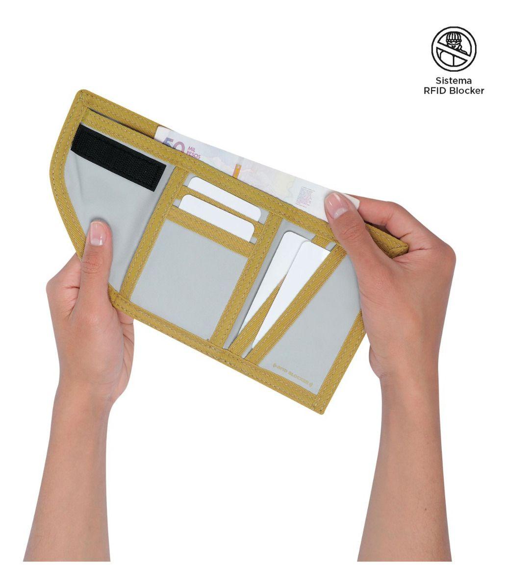 Totto Billetera y Tarjetero Rfid Blocker Juvenil Ind00414-2