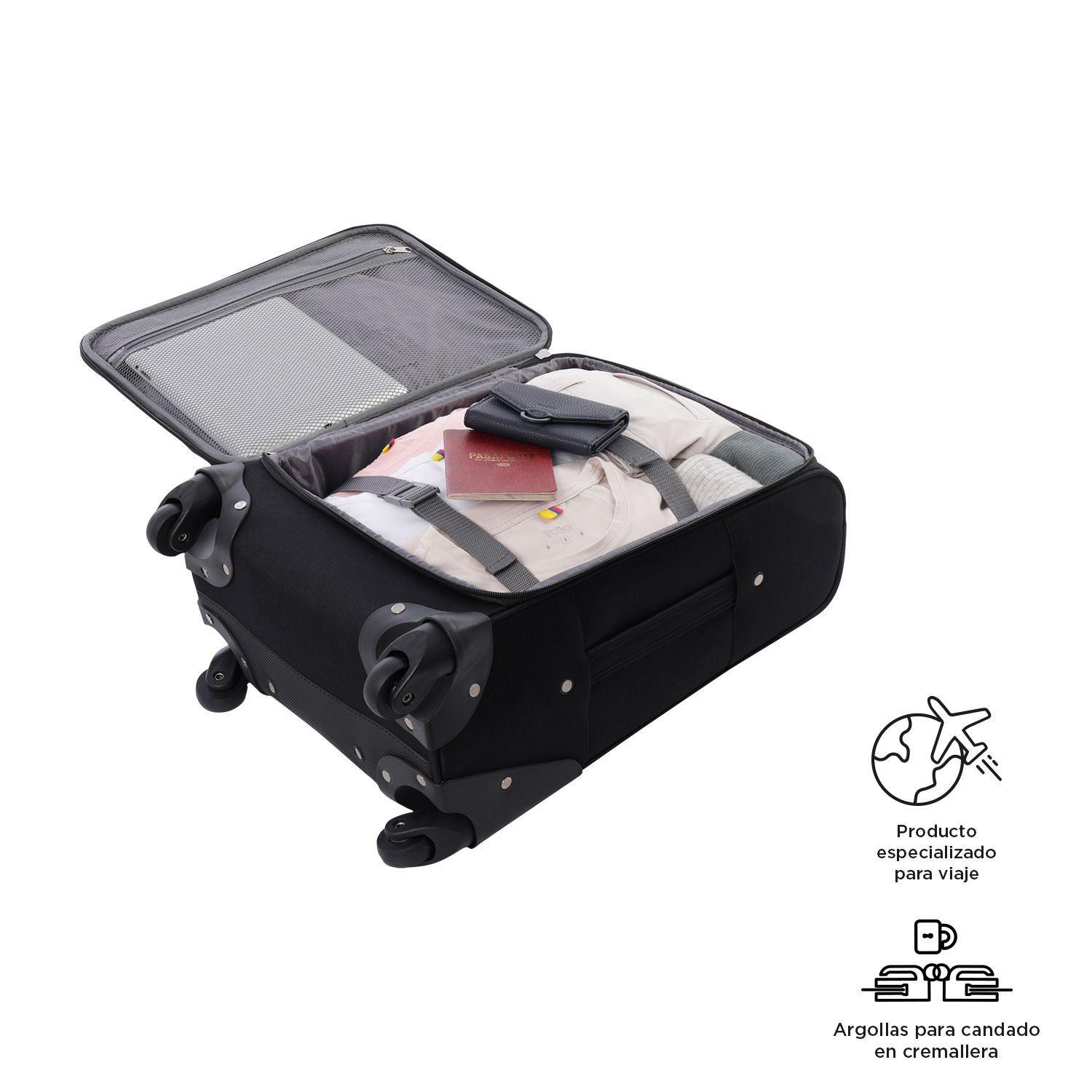 Totto Maleta Cabina 10 Kg Equipaje Chica Ruedas 360 Adm001-2