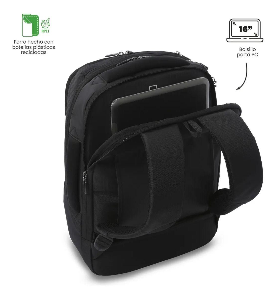 Mochila Para Oficina Pc 16  Gtx 3.0 Grande Negro-3