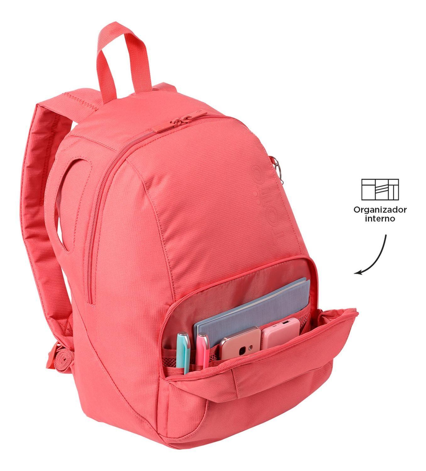 Mochila Mujer Totto Gammatto Rosado Lantana-5