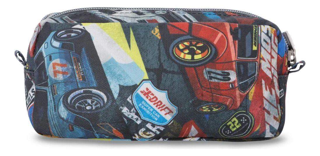 Estuche Escolar Pequeña Para Hombre Sobre Roja-0
