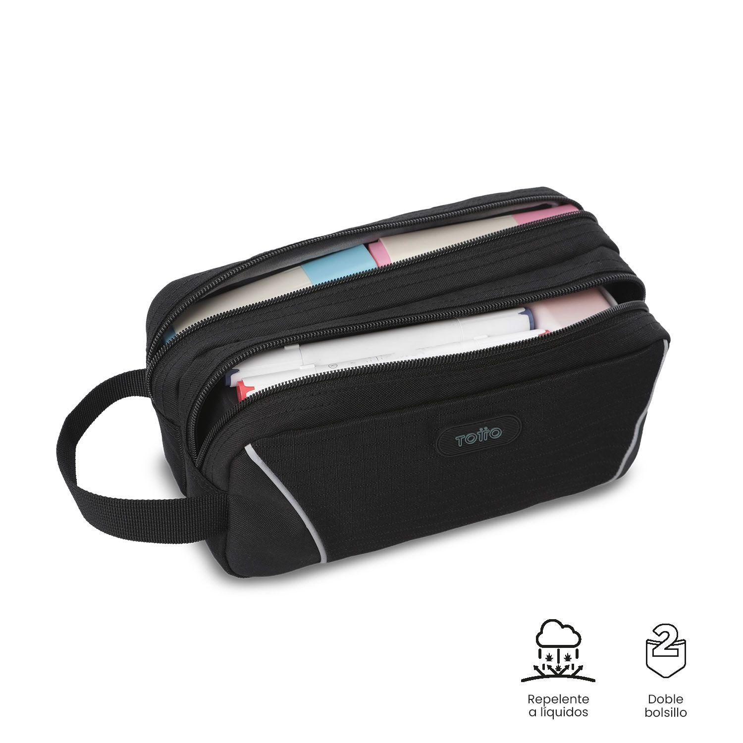 Estuche Multiuso Klass 2.0 Grande Negra-3