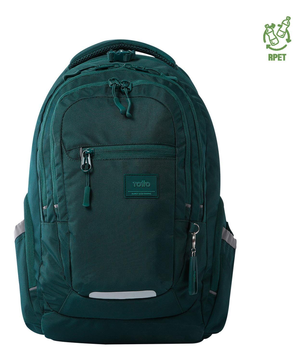 Mochila Ejecutiva Hombre Totto Eufrates Bistro Green-0