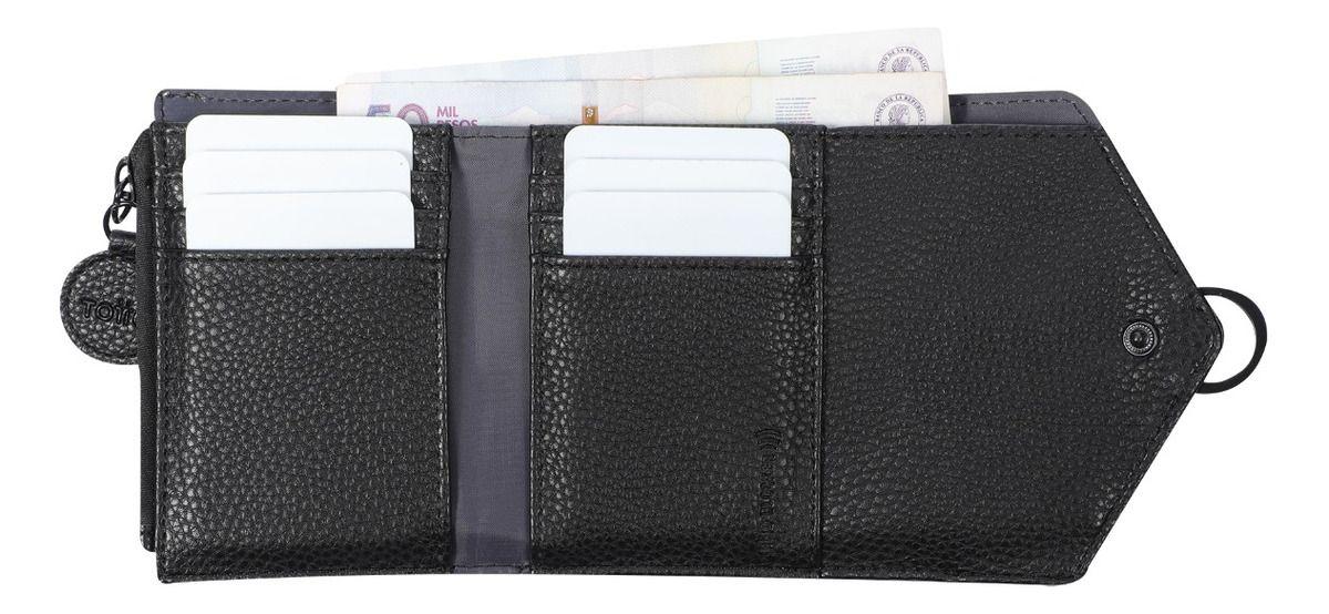 Billetera Tarjetero Rfid Blocker Totto Pequeña Mujer SOF24138-3
