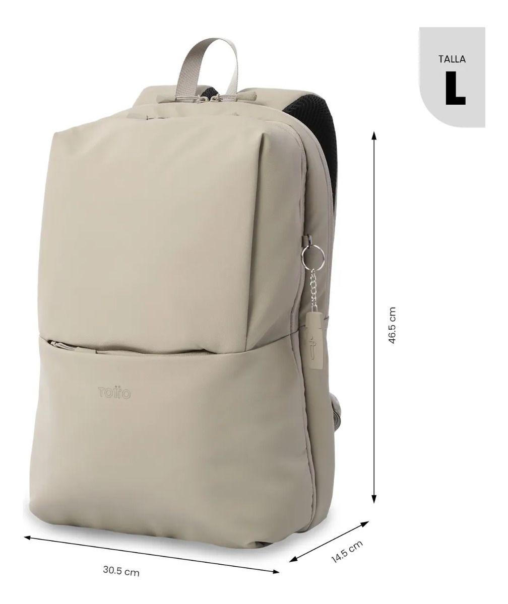 Mochila Ejecutivo Porta Pc 14  Vania Café-2