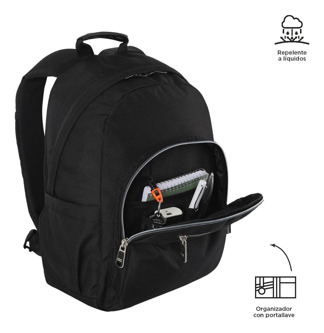 Totto Mochila Notebook Escolar Niña Impermeable Eco018-5