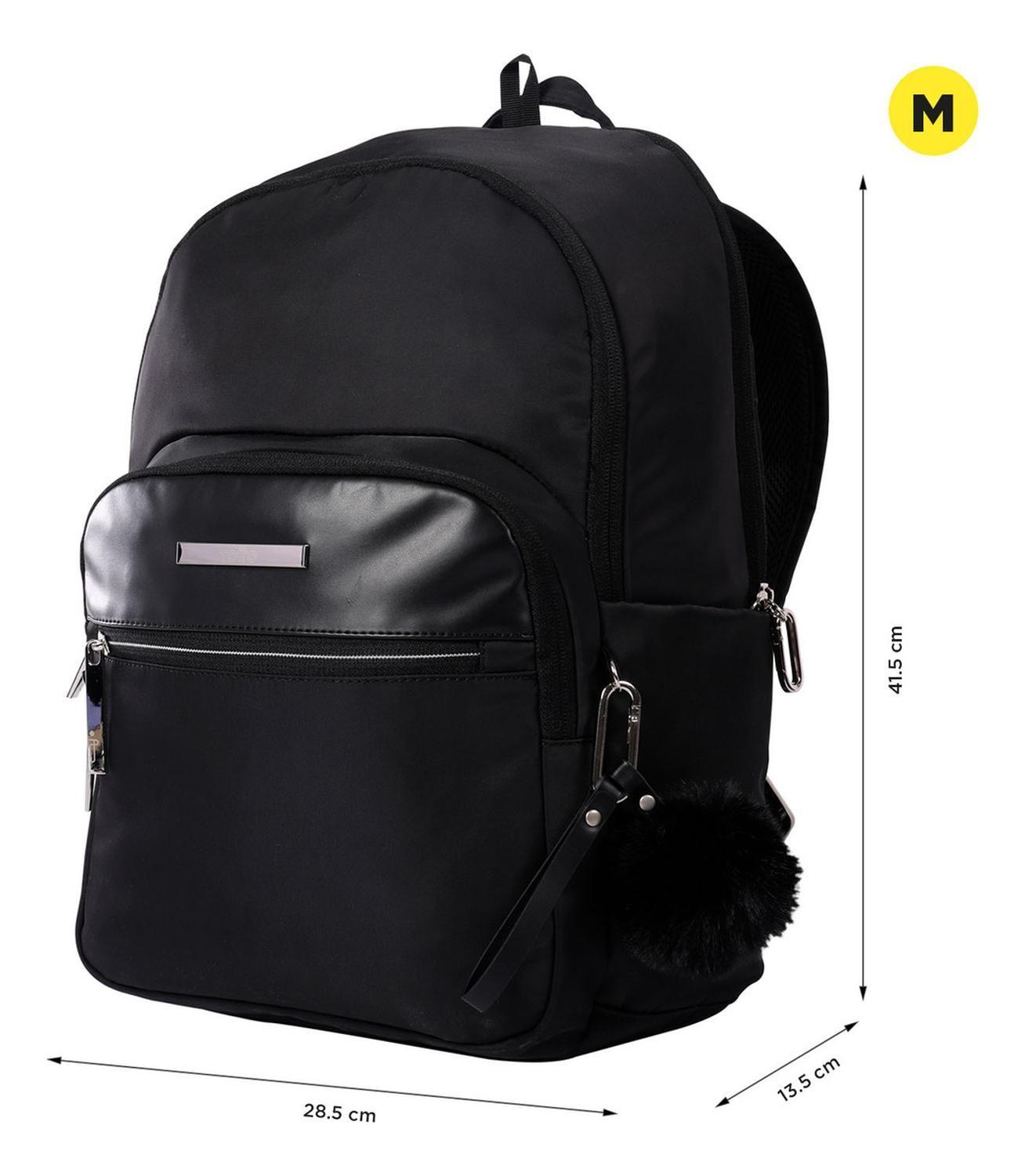 Mochila Ejecutiva Mujer Totto Adelaide 3 2.0 Negro/black-2