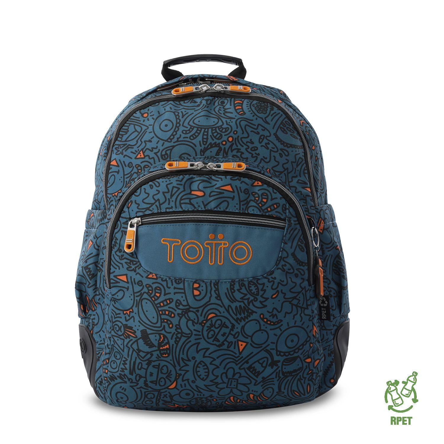 Mochila Escolar Notebook 14" Rayol Azul  Totto-0