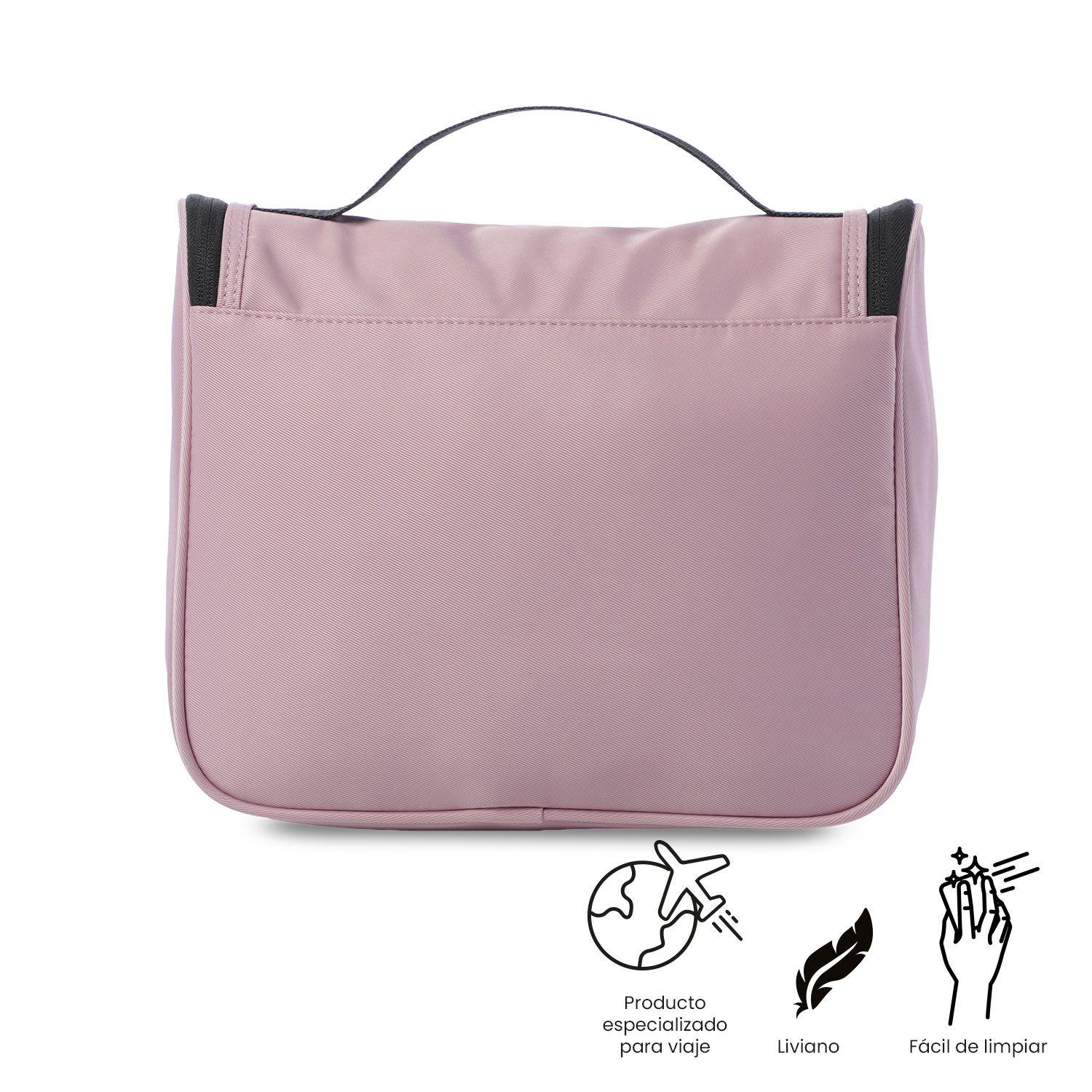 Organizador De Baño Para Viaje Weekender 2.0 Rosado-4