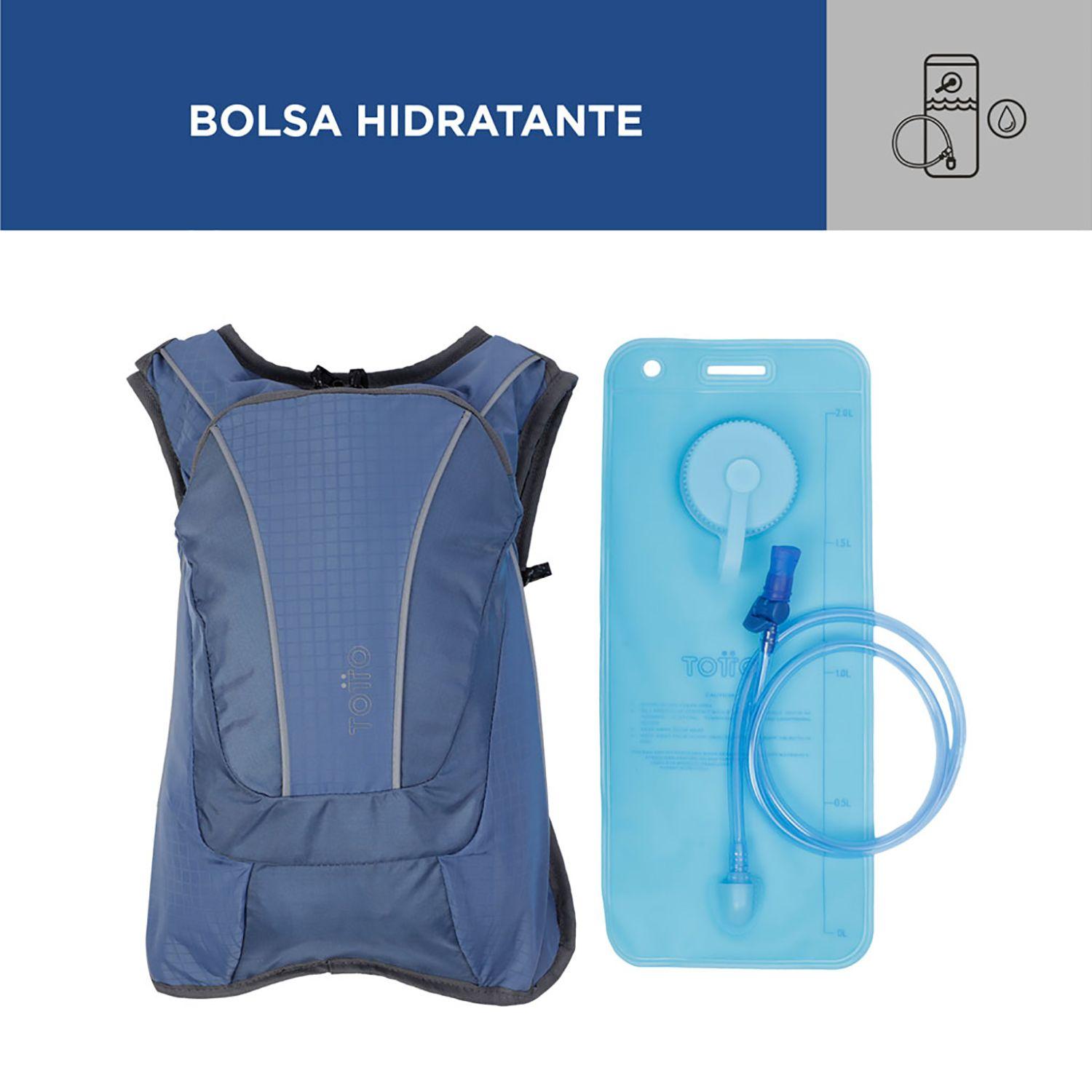 Mochila Outdoor Totto Tera Mediana Azul-1