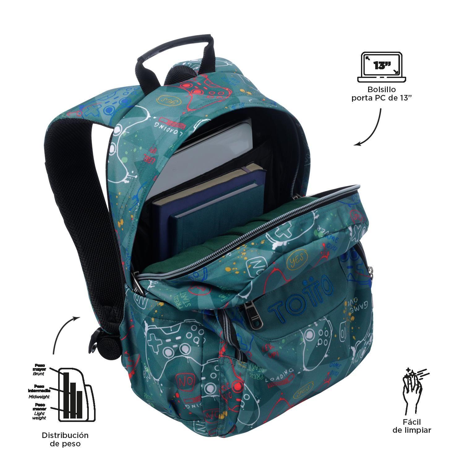 Mochila Escolar Gommas Sticks-4