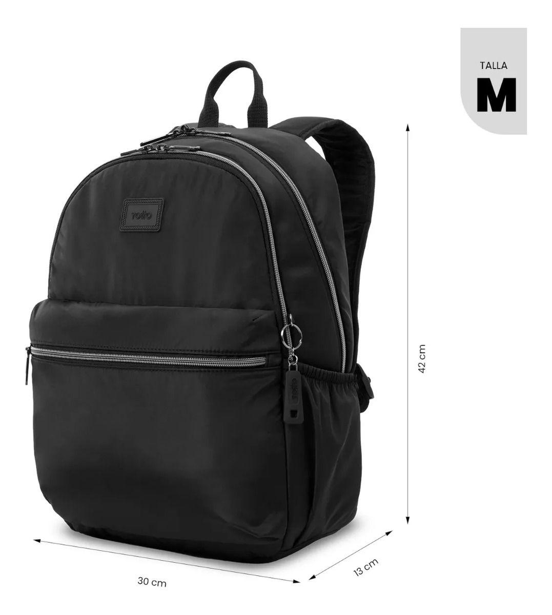 Mochila Para Oficina Pc 13  Aynatto 2.0 Mediano Negro-2