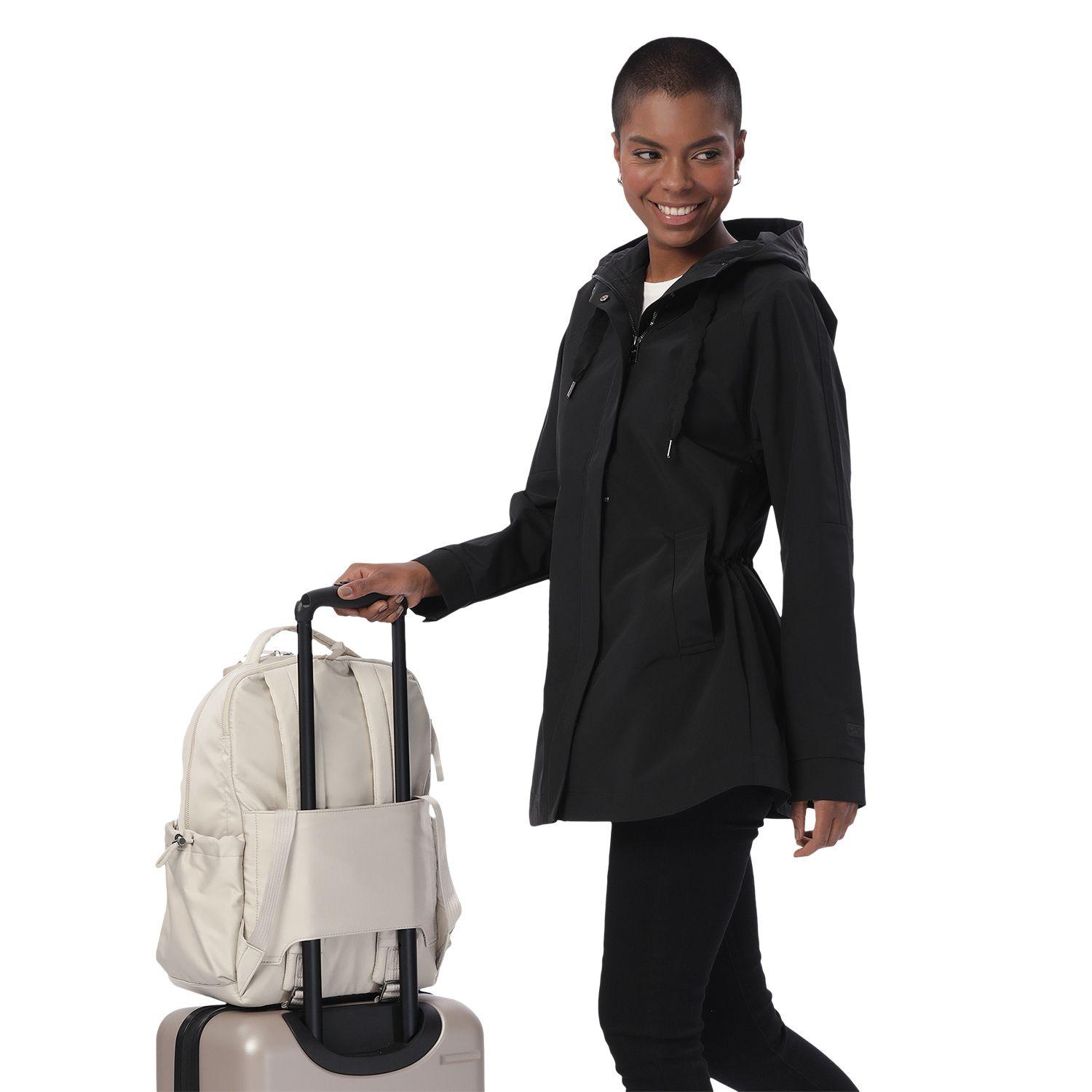 Mochila Universitario Estambul Porta PC 14" Beige Mujer-6