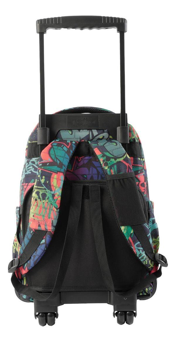 Mochila Ruedas Totto RPET Grande Notebook 15.4" Escolar Niño-2