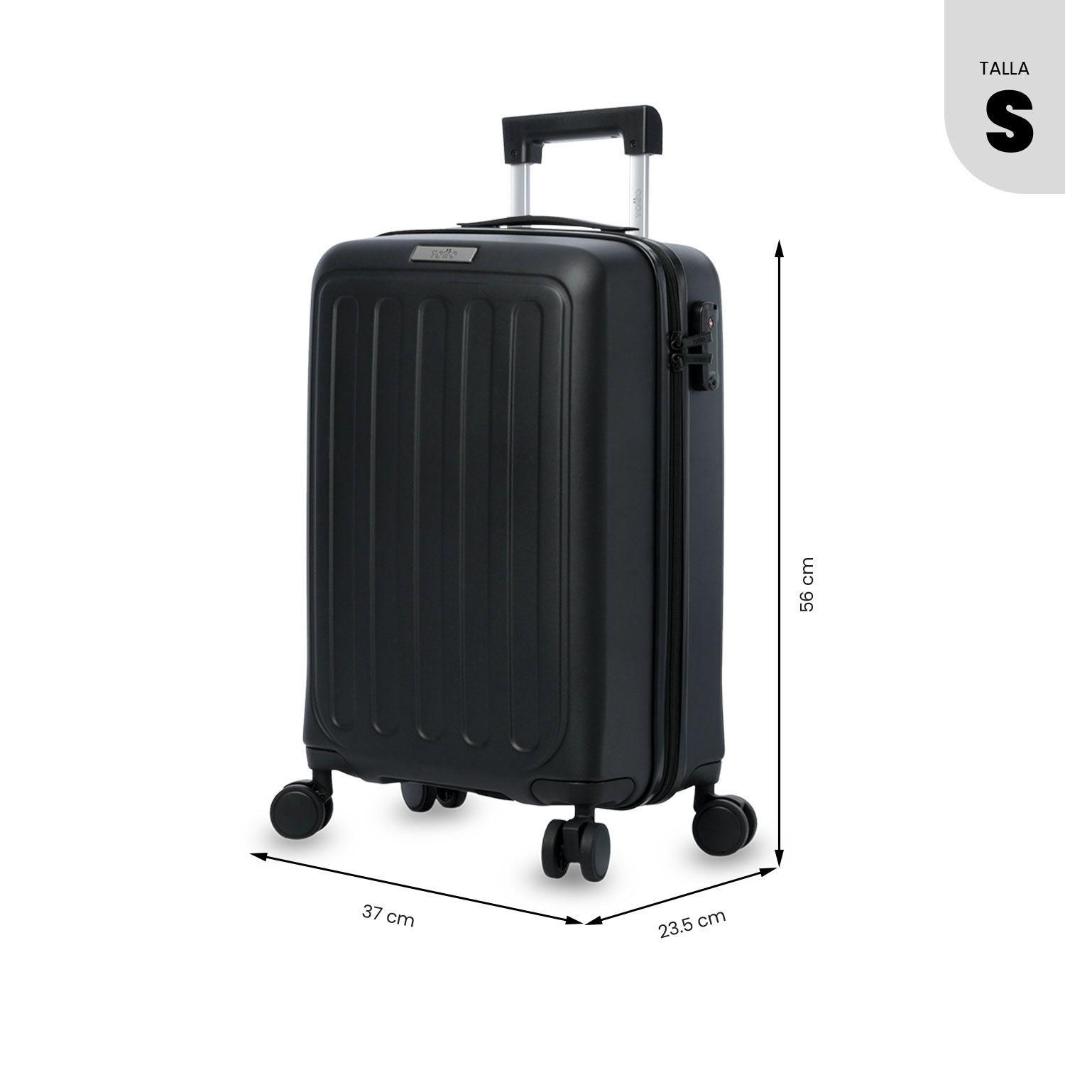 Maleta de 10 kilos 360 Kaland Pequeña Negra Totto-2