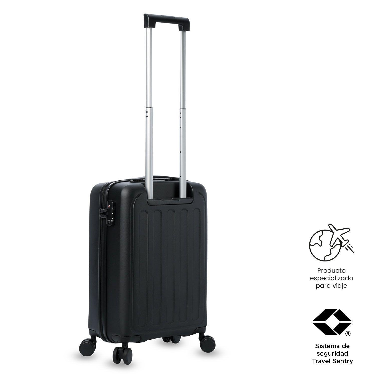 Maleta de 10 kilos 360 Kaland Pequeña Negra Totto-4