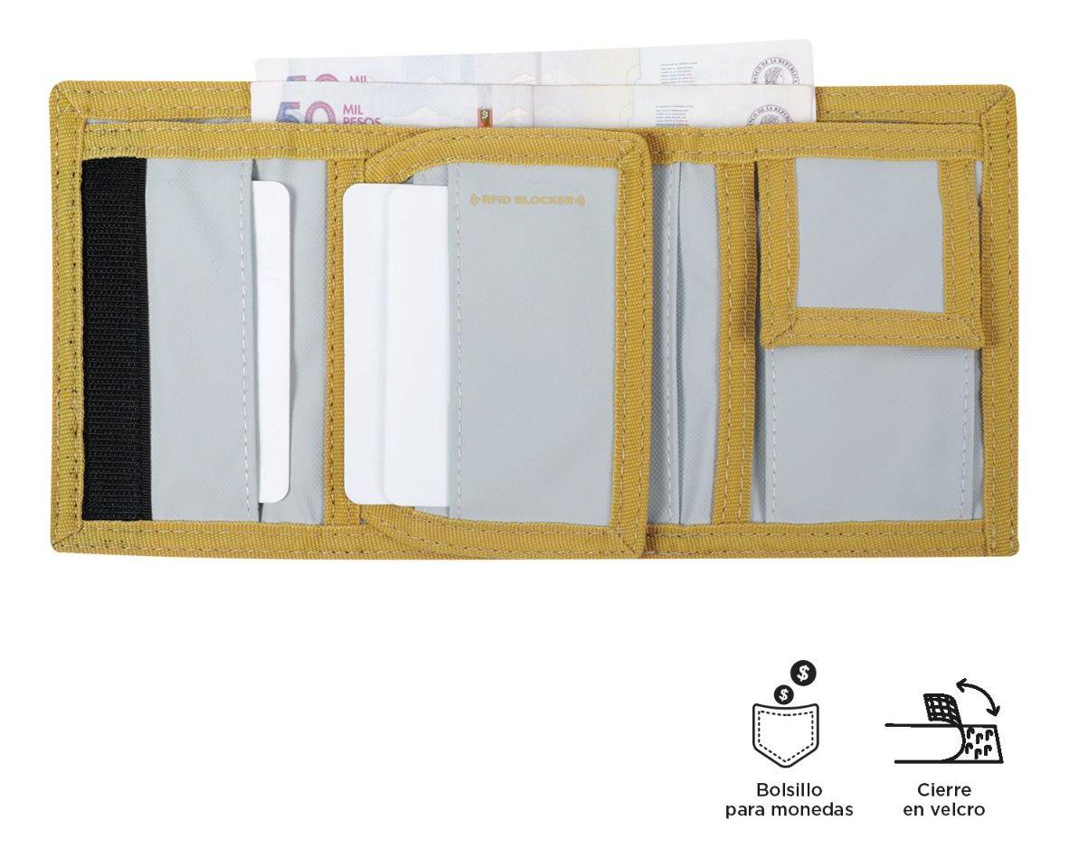 Totto Billetera y Tarjetero Rfid Blocker Juvenil Ind00413-3