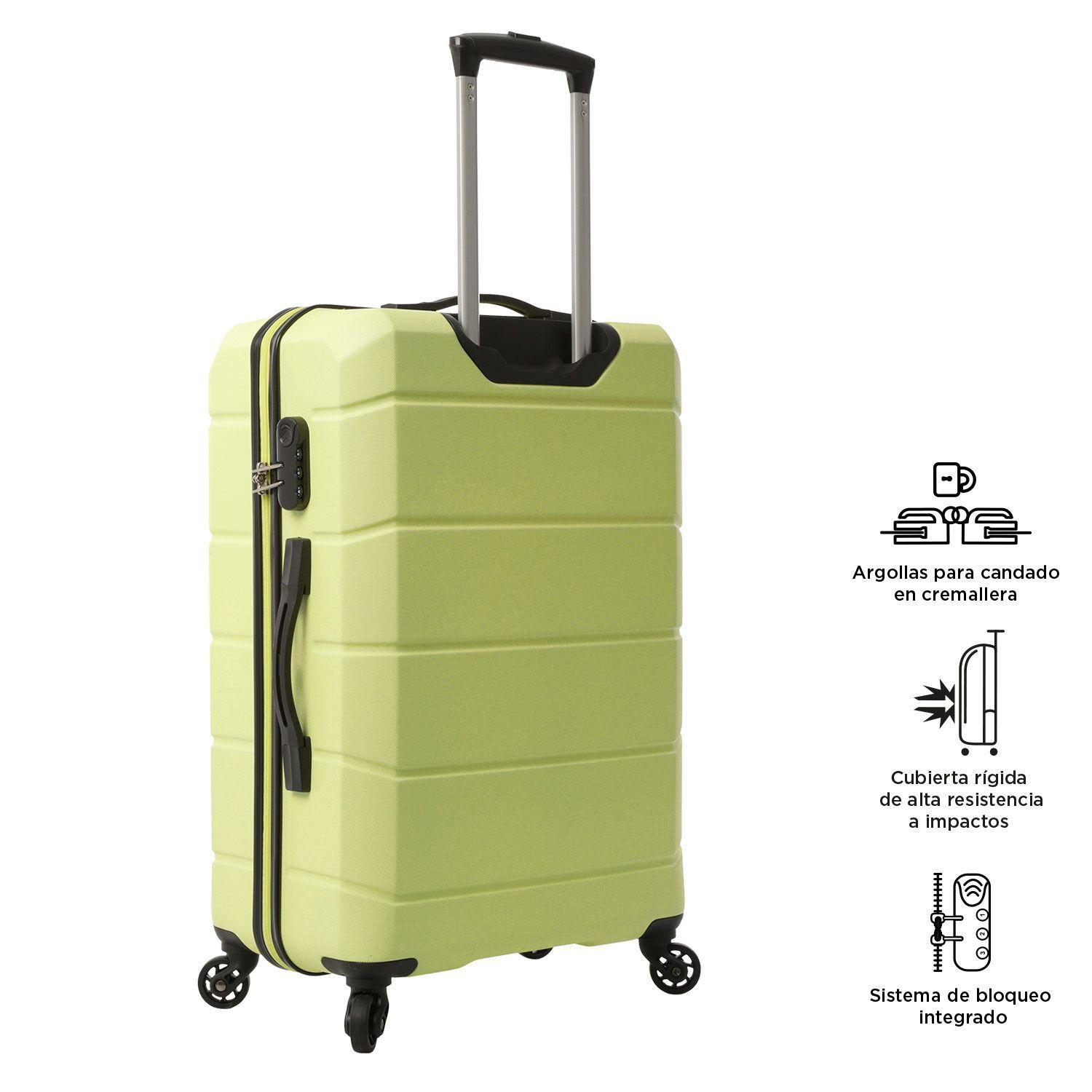 Maleta de Viaje Mediana 23 Kg 360 Rayatta Amarillo Totto-4