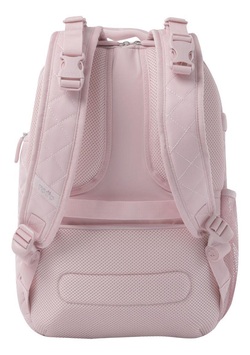 Mochila Maternal Babybao Totto Pañalera Grande Rosado Mujer-2