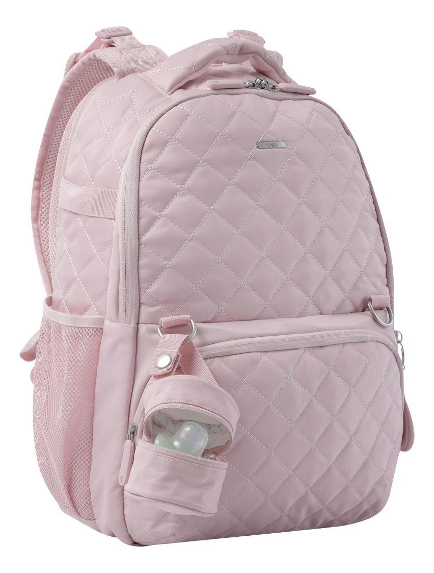 Mochila Maternal Babybao Totto Pañalera Grande Rosado Mujer-3