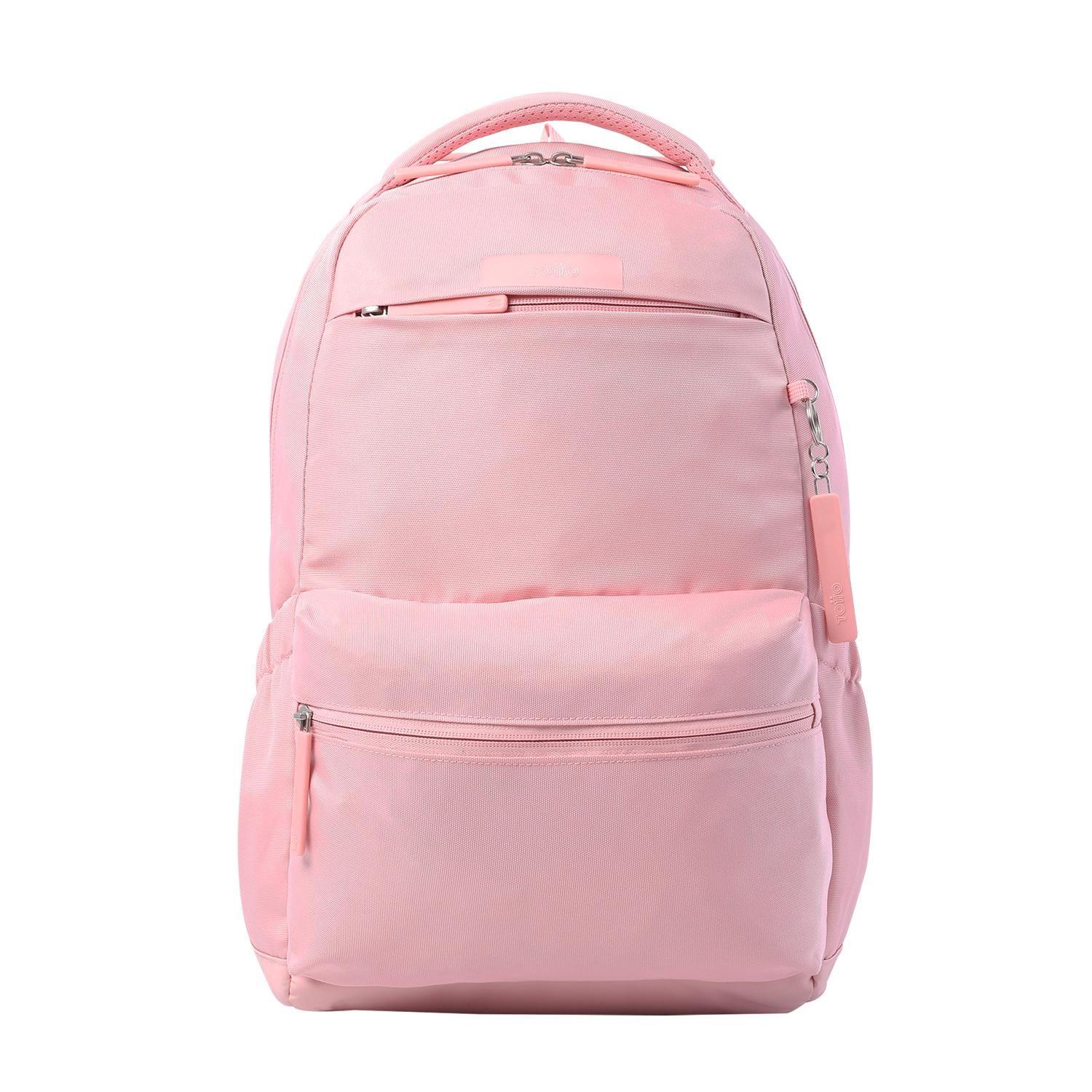 Mochila Urbana Comfort Rosado Mujer-0