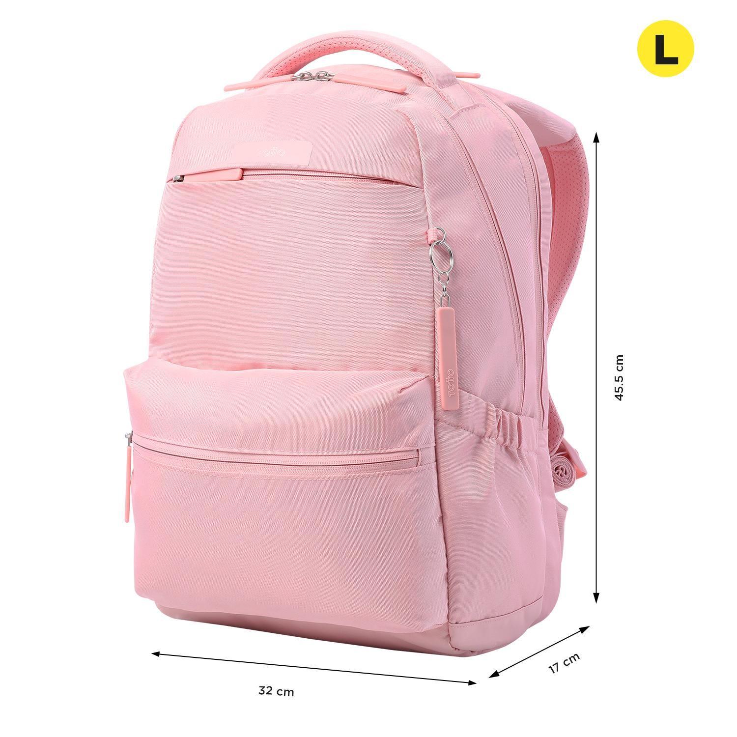 Mochila Urbana Comfort Rosado Mujer-2