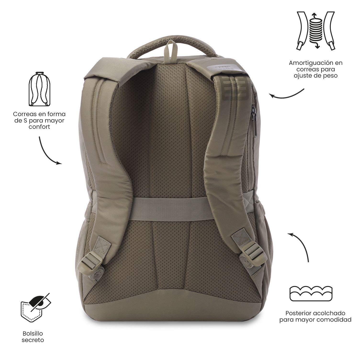 Mochila Universitario  Suspension 2.0 Porta PC 16" Terreo-3