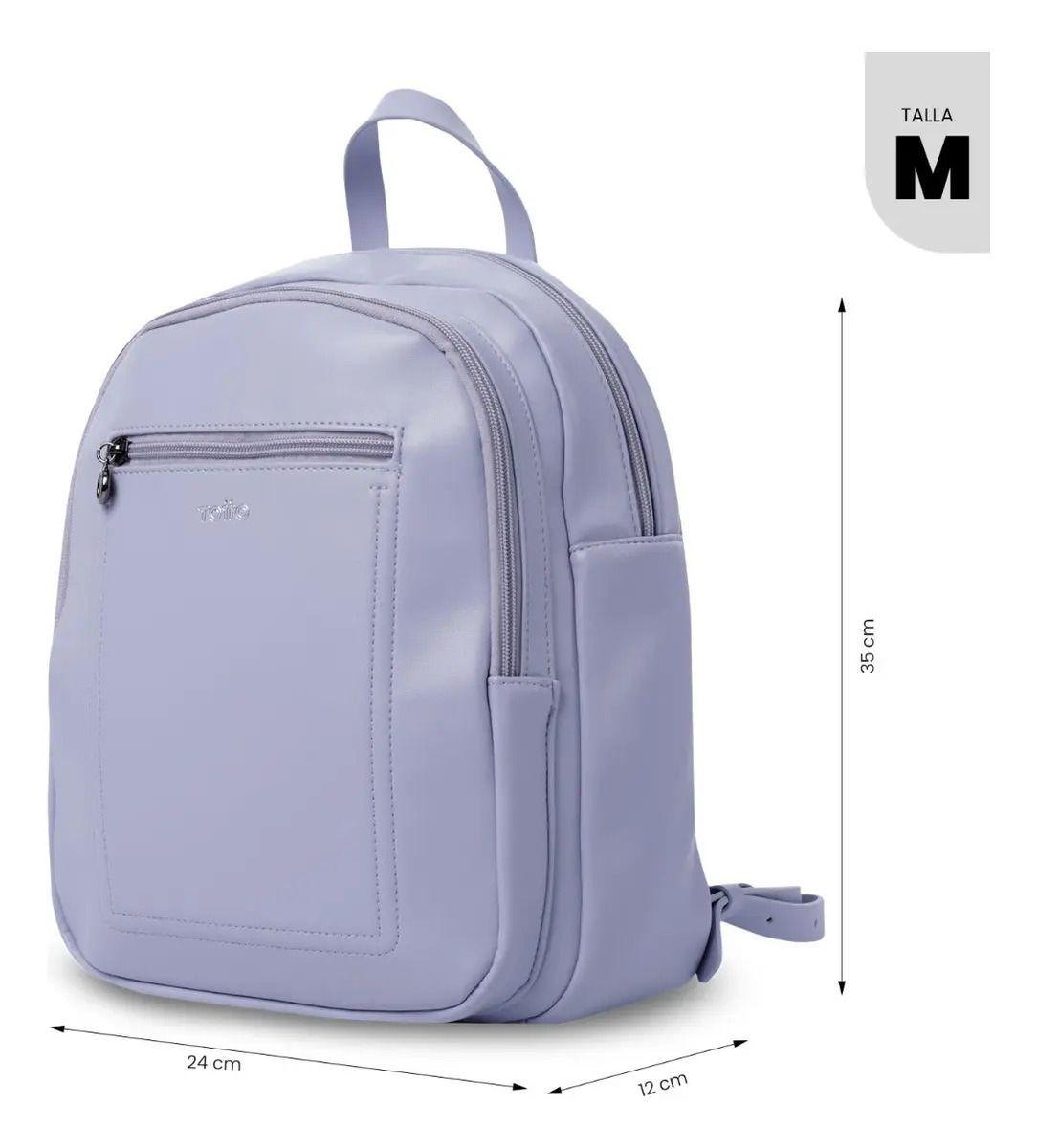 Mochila Universitario Style 2 Morado Mujer-2